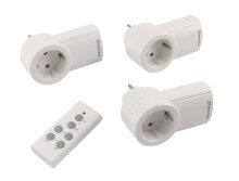 Lysbrytersett trådløst 3-pk